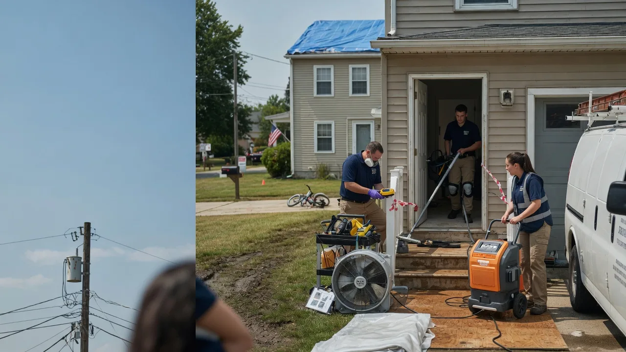 Water Damage Repair in Hibbs, PA near me